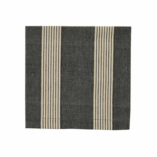 Graphite Stripe Napkin