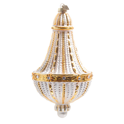 8" ESTATE CHANDELIER ORNAMENT