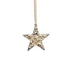 Raw Aluminum Star Ornament