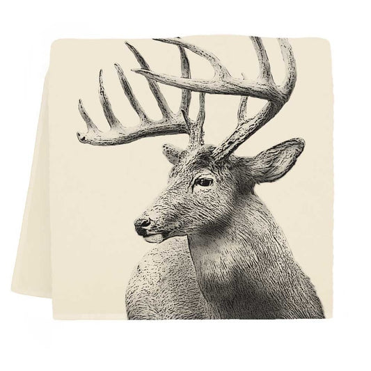 American Woodland Collective Buck Tea Towel