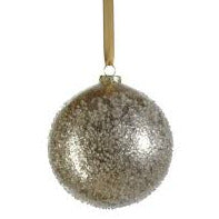 Golden Sugar Bead Ornament