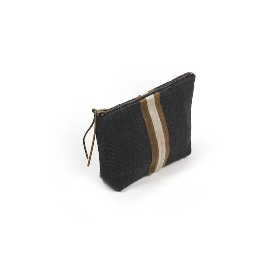 Jasper Pouch 9x6" Faded Black