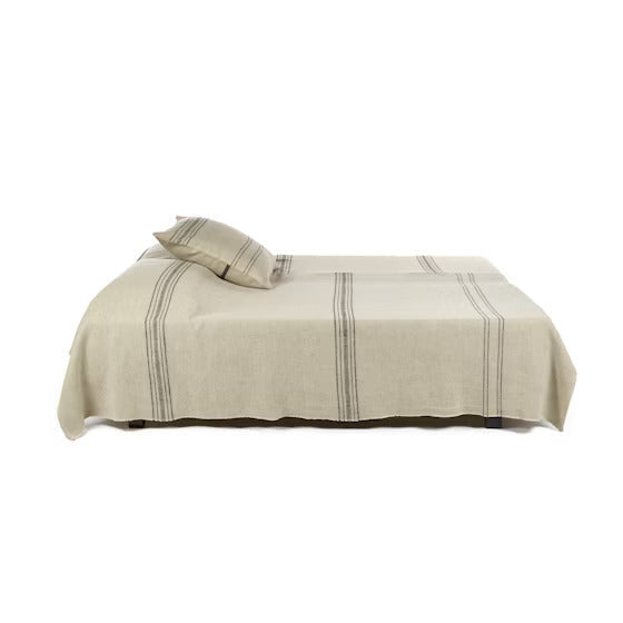 The Moroccan Stripe Coverlet 102x94" Stripe